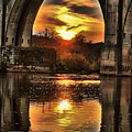 A-Line bridge Arch sunset 